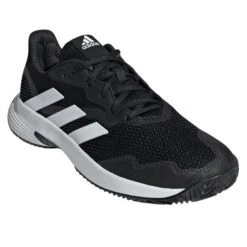 Adidas CourtJam Control Men's Tennis Shoe (Core Black/Cloud White) -Ball Games Store GW2554 6