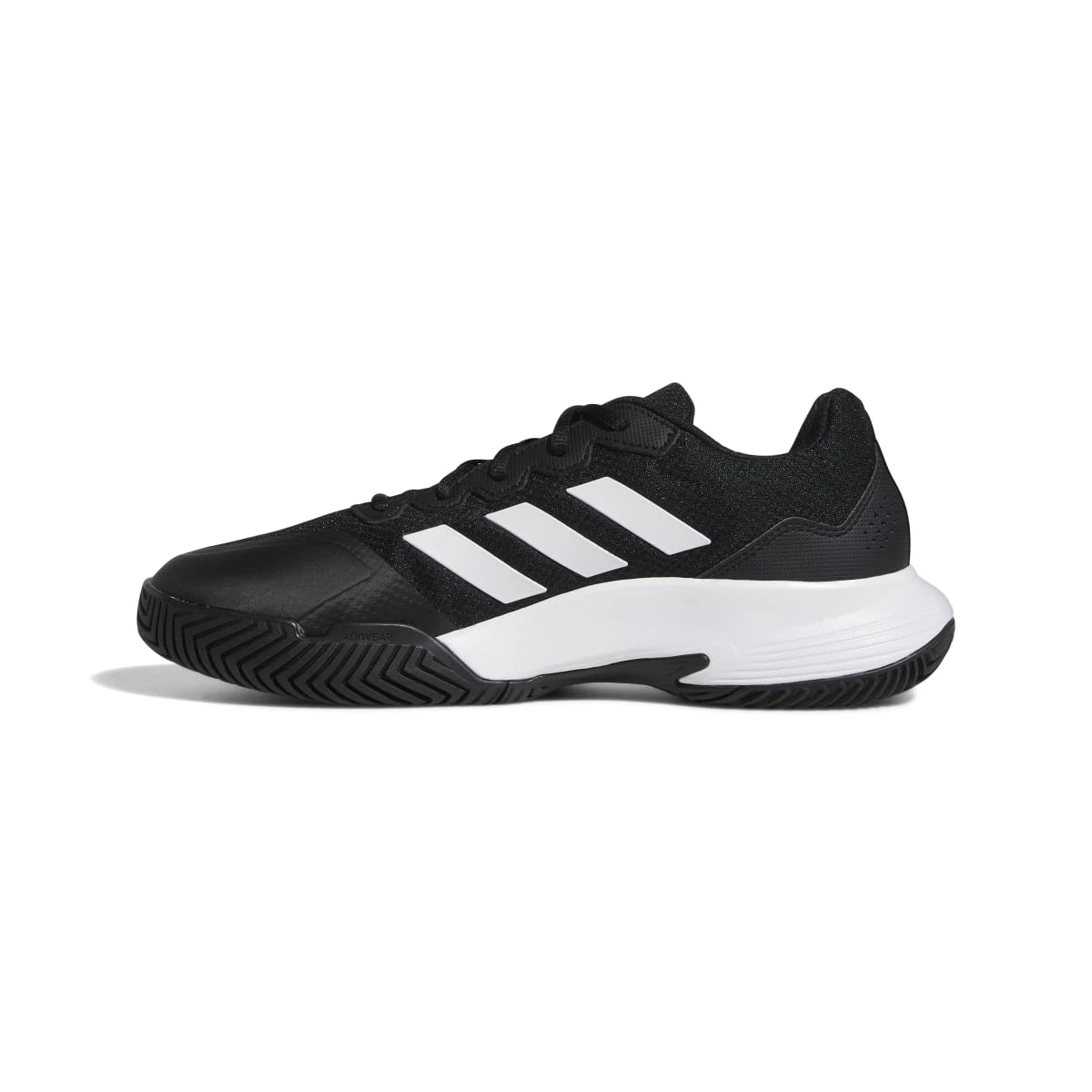 Adidas GameCourt 2 Men's Tennis Shoe (Black/White) 2 Adidas GameCourt 2 Men's Tennis Shoe (Black/White) - Image 2