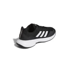 Adidas GameCourt 2 Men's Tennis Shoe (Black/White) 15 Adidas GameCourt 2 Men's Tennis Shoe (Black/White) -Ball Games Store GW2990 7 FOOTWEAR Photography BackLateralTopView white