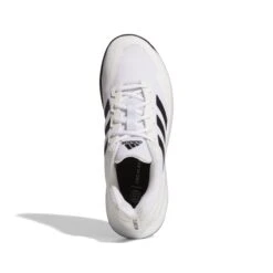 Adidas GameCourt 2 Men's Tennis Shoe (White/Black) -Ball Games Store GW2991 3 FOOTWEAR Photography TopPortraitView white