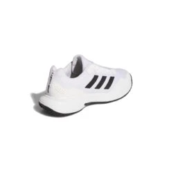 Adidas GameCourt 2 Men's Tennis Shoe (White/Black) -Ball Games Store GW2991 7 FOOTWEAR Photography BackLateralTopView white