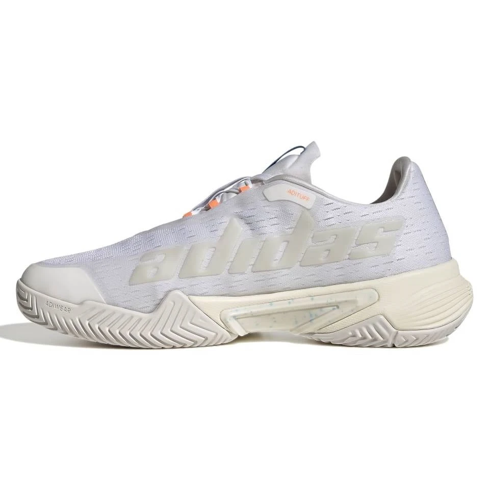 Adidas Barricade Parley Men's Tennis Shoe (White/Blue) 3 Adidas Barricade Parley Men's Tennis Shoe (White/Blue) - Image 3