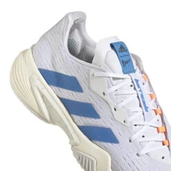 Adidas Barricade Parley Men's Tennis Shoe (White/Blue) 9 Adidas Barricade Parley Men's Tennis Shoe (White/Blue) -Ball Games Store GY1369 8 FOOTWEAR Photography DetailView1 white