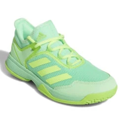Adidas Ubersonic 4 Junior Tennis Shoe (Beam Green/Signal Green) 12 Adidas Ubersonic 4 Junior Tennis Shoe (Beam Green/Signal Green) -Ball Games Store GY4019 6 FOOTWEAR Photography FrontLateralTopView white