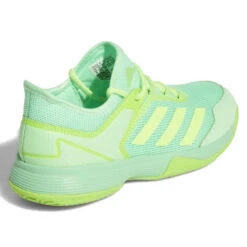 Adidas Ubersonic 4 Junior Tennis Shoe (Beam Green/Signal Green) 13 Adidas Ubersonic 4 Junior Tennis Shoe (Beam Green/Signal Green) -Ball Games Store GY4019 7 FOOTWEAR Photography BackLateralTopView white