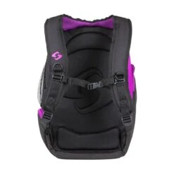 Gearbox Backpack - Court (Purple Accent With Red/Yellow Gradient) -Ball Games Store GearboxCourtBackpack3