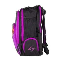 Gearbox Backpack - Court (Purple Accent With Red/Yellow Gradient) -Ball Games Store GearboxCourtBackpack5