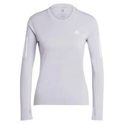 Adidas Women's Long Sleeve Top (Purple)