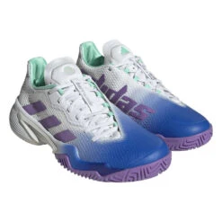 Adidas Barricade Women's Tennis Shoe (Blue/Purple) -Ball Games Store HP7417 6 FOOTWEAR Photography FrontLateralTopView transparent