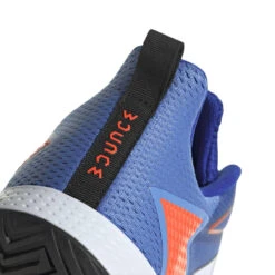 Adidas Defiant Speed Men's Tennis Shoe (Blue/White) -Ball Games Store HQ8455 8 FOOTWEAR Photography DetailView1 transparent