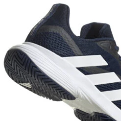 Adidas CourtJam Control Men's Tennis Shoe (Navy/White) -Ball Games Store HQ8808 8 FOOTWEAR Photography DetailView1 transparent