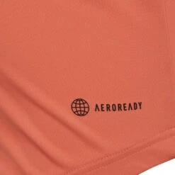Adidas Boy's 3 Stripe Club Top (Orange) 9 Adidas Boy's 3 Stripe Club Top (Orange) -Ball Games Store HR4288 5 APPAREL Photography DetailView2 transparent