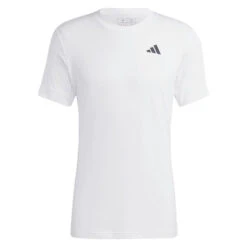 Adidas Men's FreeLift Primeblue Printed Top (White) 7 Adidas Men's FreeLift Primeblue Printed Top (White) -Ball Games Store HR6484 2 APPAREL Photography FrontCenterView transparent