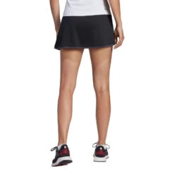 Adidas Women's Club Skirt (Black) -Ball Games Store HS1454 4 APPAREL OnModel BackView transparent