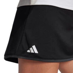 Adidas Women's Club Skirt (Black) -Ball Games Store HS1454 8 APPAREL OnModel DetailView2 transparent