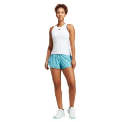 Adidas Women's Club Tank Top (White) -Ball Games Store HZ4282 7 APPAREL OnModel StandardOutfitView transparent 1