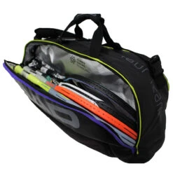 Head Tour Team Combi 6 Pack Racquet Bag (Black/Purple) -Ball Games Store Head 6 Combi 2