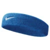 Nike Swoosh Headband (Royal Blue/White)