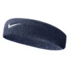 Nike Swoosh Headband (Obsidian/White)