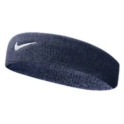 Nike Swoosh Headband (Obsidian/White)
