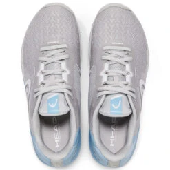 Head Revolt Pro 3.5 Women's Tennis Shoe (Grey/Light Blue) -Ball Games Store Presentation 274121 Revolt Pro 3 5 Women GRLB Gray LightBlue 5