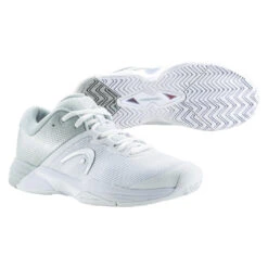 Head Revolt Evo 2.0 Women's Tennis Shoe (White/Grey) -Ball Games Store Presentation 274212 Revolt Evo 2.0 Women WHGR 1 2