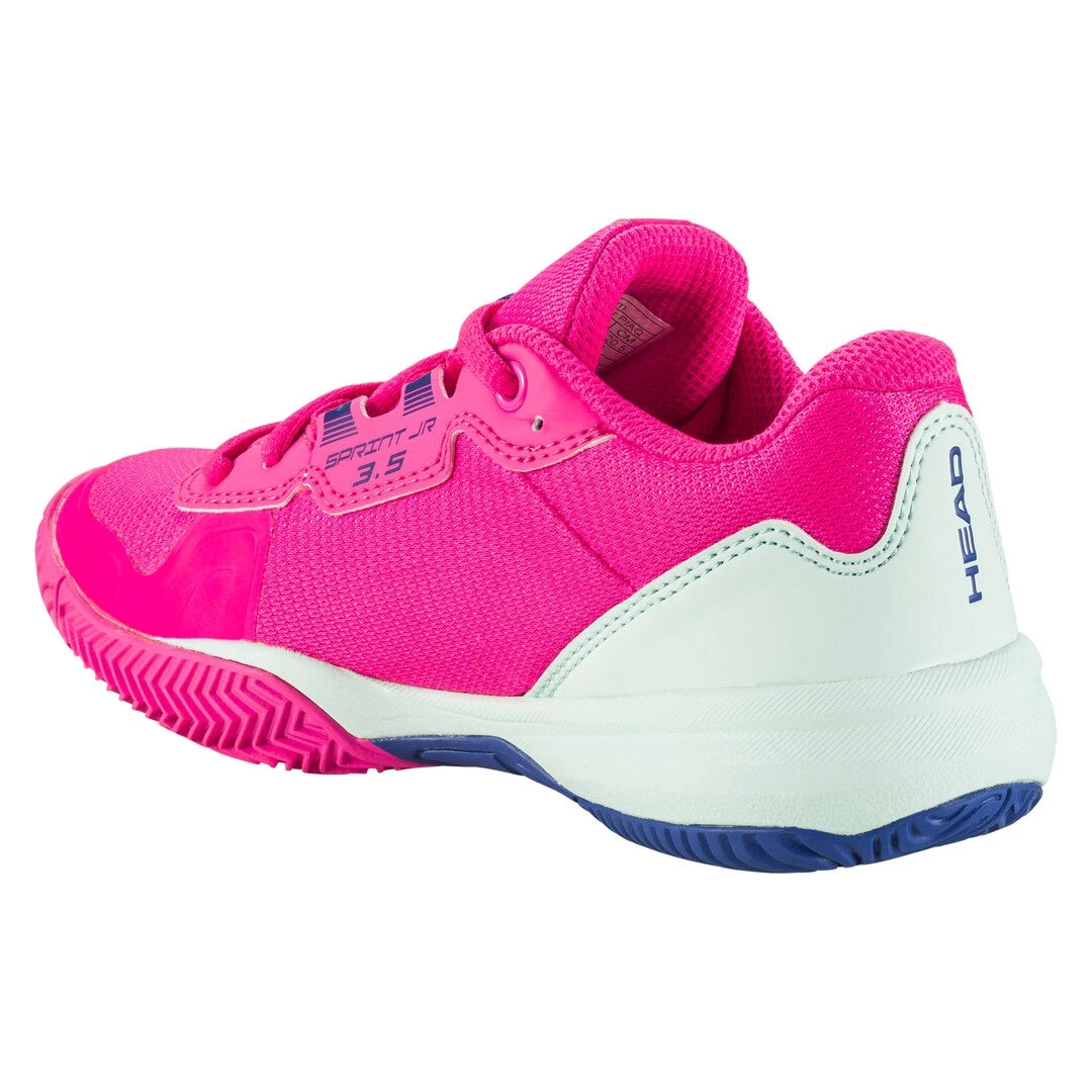 Head Sprint 3.5 Junior Tennis Shoe (Pink/Aqua) 3 Head Sprint 3.5 Junior Tennis Shoe (Pink/Aqua) - Image 3