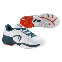 Head Sprint 3.5 Junior Tennis Shoe (White/Orange) -Ball Games Store Presentation 275132 Sprint 3.5 Junior WHOR 3