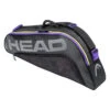 Head Tour Team 3 Pack Racquet Bag (Black/Purple)