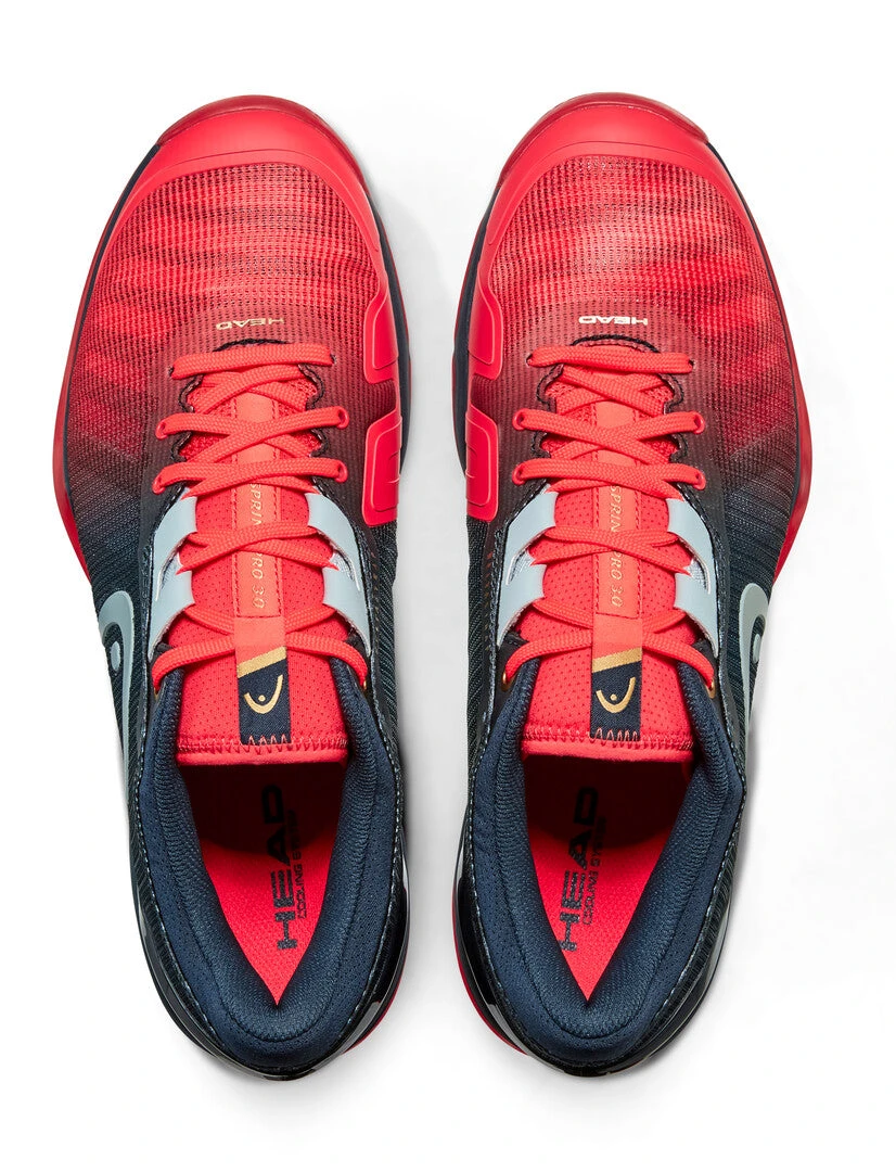 Head Sprint Pro 3.0 Men's Indoor Court Shoe (Red/Navy) 4 Head Sprint Pro 3.0 Men's Indoor Court Shoe (Red/Navy) - Image 4