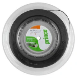 Prince Synthetic Gut 16/1.30 Duraflex Tennis String Reel (Black)
