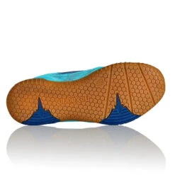 Salming Hawk Women's Indoor Court Shoe (Turquoise/Limoges Blue) -Ball Games Store Salming Hawk Deco Mint Limoges d