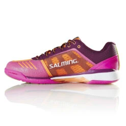 Salming Viper 4 Womens Indoor Court Shoe (Purple/Orange) -Ball Games Store Salming Viper 4 Women indoor 1237075 3508 04 RacquetGuys