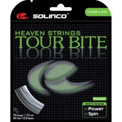 Solinco Tour Bite 19/1.10 Tennis String (Silver)