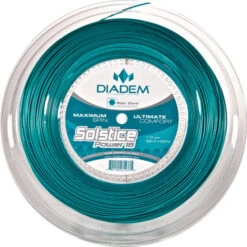 Diadem Solstice Power 18/1.15 Tennis String Reel (Teal)