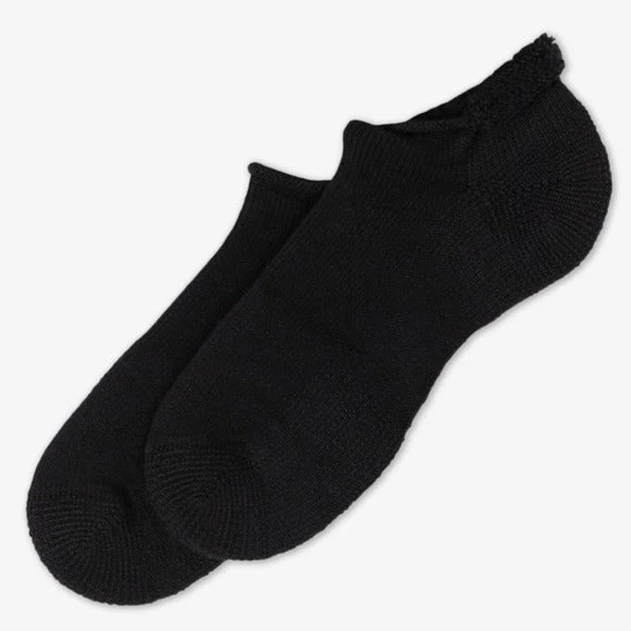 Thorlo Tennis Unisex Rolltop Socks (Black) 1 Thorlo Tennis Unisex Rolltop Socks (Black)