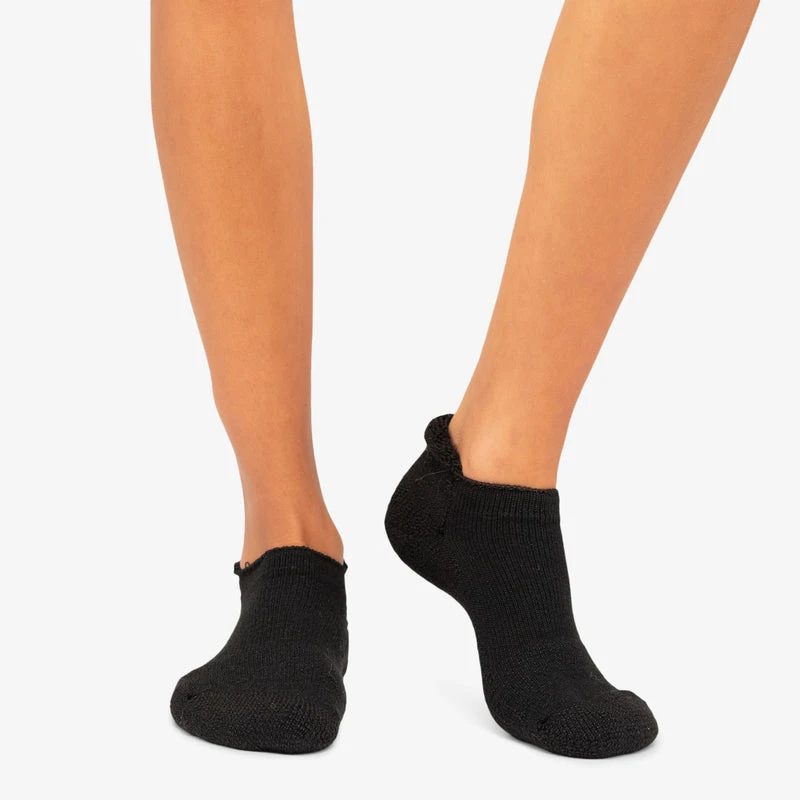 Thorlo Tennis Unisex Rolltop Socks (Black) 2 Thorlo Tennis Unisex Rolltop Socks (Black) - Image 2