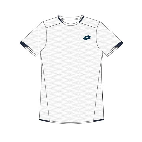 Lotto Men's Tennis Tech Top (Brilliant White) 2 Lotto Men's Tennis Tech Top (Brilliant White) - Image 2