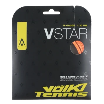Volkl V-Star 16/1.30 Tennis String (Fluo Orange) 1 Volkl V-Star 16/1.30 Tennis String (Fluo Orange)
