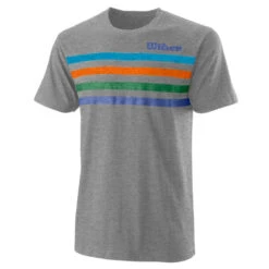 Wilson Men's Slams Tech Tee (Grey)