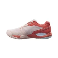 Wilson Rush Pro 3.5 Women's Tennis Shoe (Tropical Peach/Hot Coral) -Ball Games Store WRS327320 3 Rush Pro 35 Womens TropicalPeach HotCoral WH.png.cq5dam.web .1200.1200
