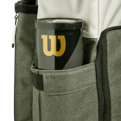 Wilson Women's Backpack Racquet Bag (Cream/Black/Forest) -Ball Games Store Wilson WR8017401 Womens Backpack Cream ForestGreen 8 d3f2ece2 88e4 44ca b48f 3b0c20cfbd80