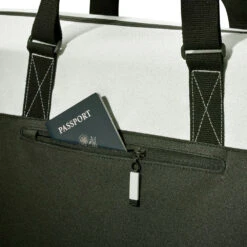 Wilson Women's Racquet Bag (Cream/Black/Forest) -Ball Games Store Wilson Womens Racquet Bag Cream Black ForestGreen 4 572c2a40 014e 43e6 bcd8 dd5e0c16bc9a