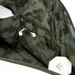 Wilson Women's Racquet Bag (Cream/Black/Forest) -Ball Games Store Wilson Womens Racquet Bag Cream Black ForestGreen 7 2090d53d 07ef 4132 bab9 2ed56d45a1f7