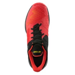 Yonex Power Cushion Sonicage 2 Clay Men's Tennis Shoe (Red/Black) 8 Yonex Power Cushion Sonicage 2 Clay Men's Tennis Shoe (Red/Black) -Ball Games Store YonexPowerCushionSonicage2Clay3