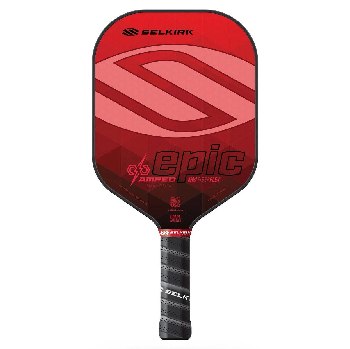 Selkirk Amped Epic Lightweight (Red) 1 Selkirk Amped Epic Lightweight (Red)