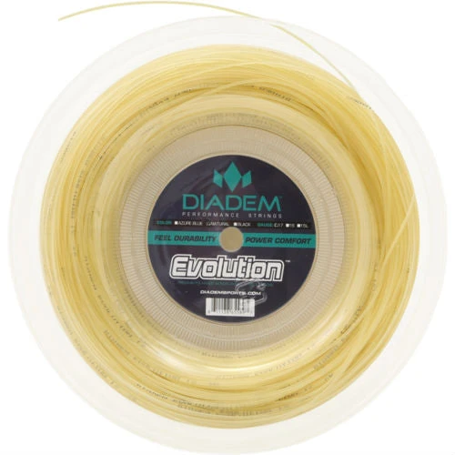 Diadem Evolution 17/1.25 Tennis String Reel (Natural) 1 Diadem Evolution 17/1.25 Tennis String Reel (Natural)