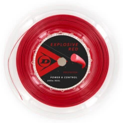 Dunlop Explosive Red 16/1.30 Tennis String Reel (Red)