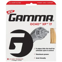 Gamma Ocho XP 17/1.27 Tennis String (Natural)