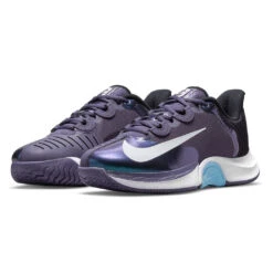 Nike Air Zoom GP Turbo Women's Tennis Shoe (Dark Raisin/White) -Ball Games Store nikecourt air zoom gp turbo hard court tennis shoe C8Z2Hj 4